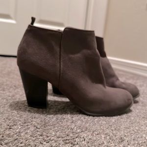 Gap heeled ankle booties.